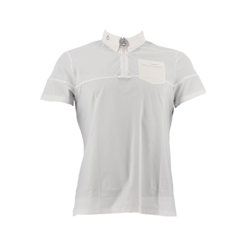 Cavalleria Toscana - Chemise de concours manches courtes homme blanc | - Ohlala