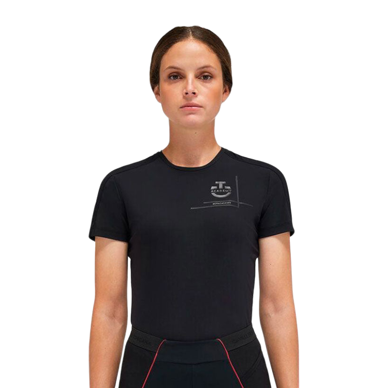 Cavalleria Toscana - T-Shirt femme Technique noir | - Ohlala