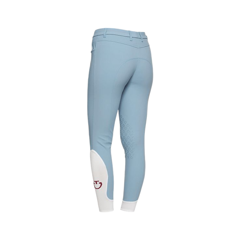 Cavalleria Toscana - Grip System women's riding breeches, provence blue