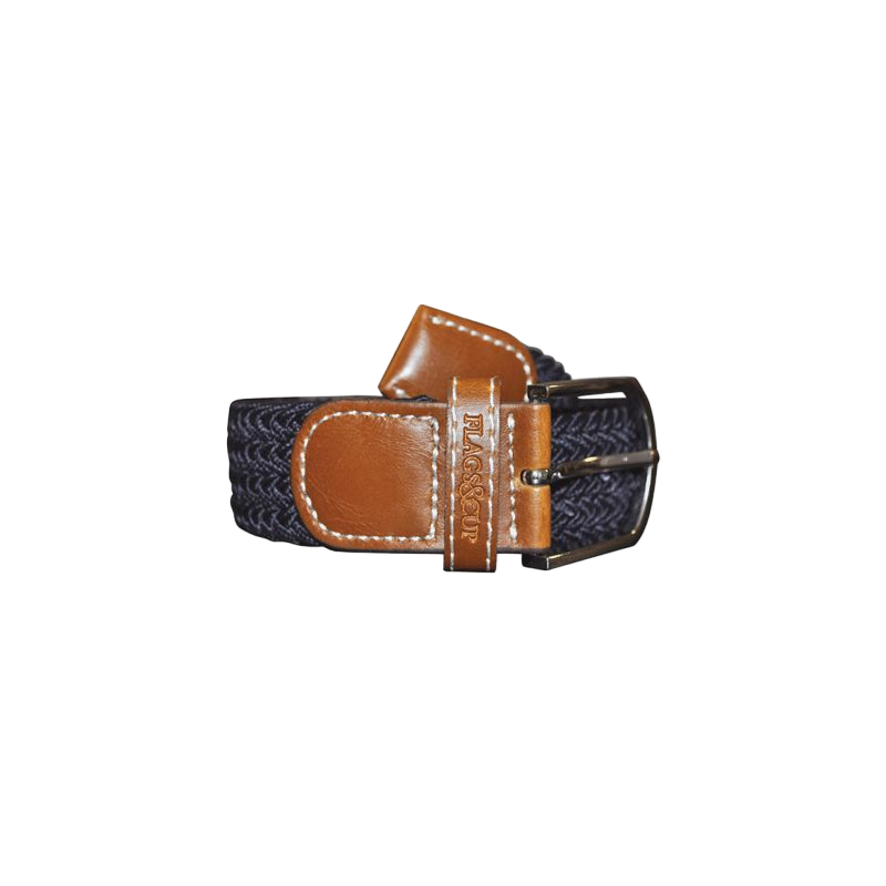 Flags &amp; Cup - Sonora navy elastic belt 