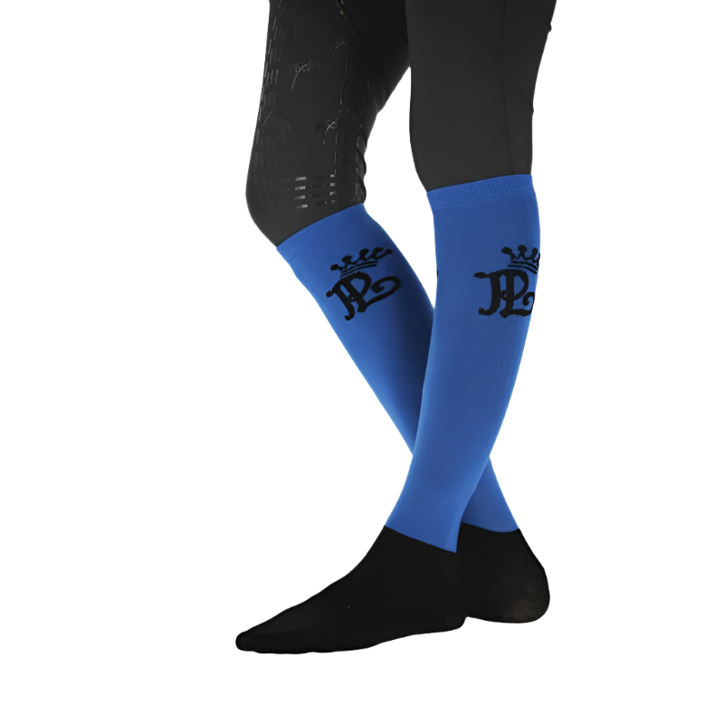 Pénélope - Room/black blue/black competition socks (x2)