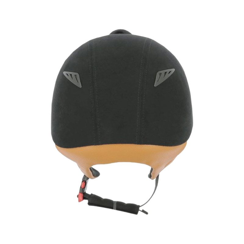 Choplin - Casque d'équitation Aero Classic noir/ brun | - Ohlala