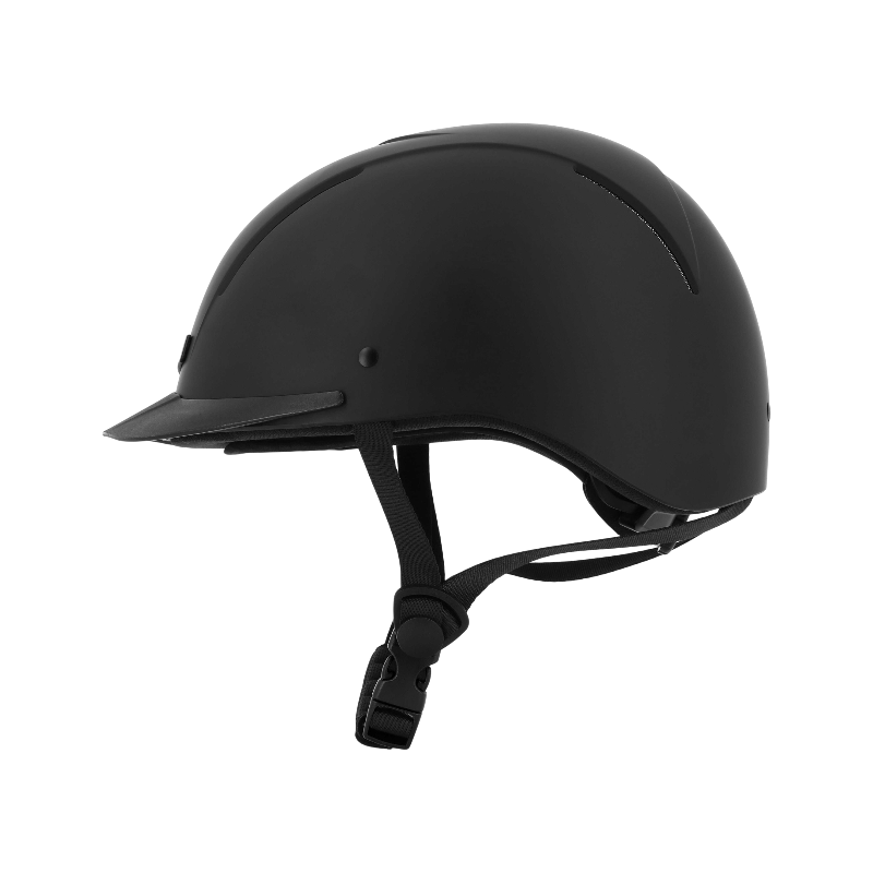 Choplin - Kask jeździecki Plume czarny mat