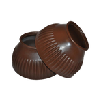 Privilège Equitation - Cloches caoutchouc épaisses marron | - Ohlala