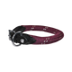 Canter - Collier pour chien en corde noir/ bordeaux | - Ohlala