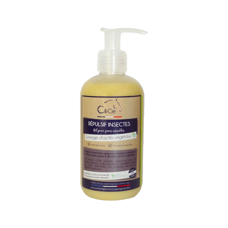 Compagnons &amp; Cie - Insect Repellent Gel for sensitive areas 250 ml