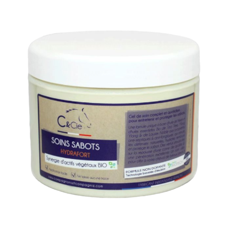 Compagnons &amp; Cie - Ointment for dry &amp; brittle hooves Hydrafort 500 g