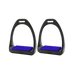Compositi - Soft Reflex Stirrups Black/Royal Blue | - Ohlala
