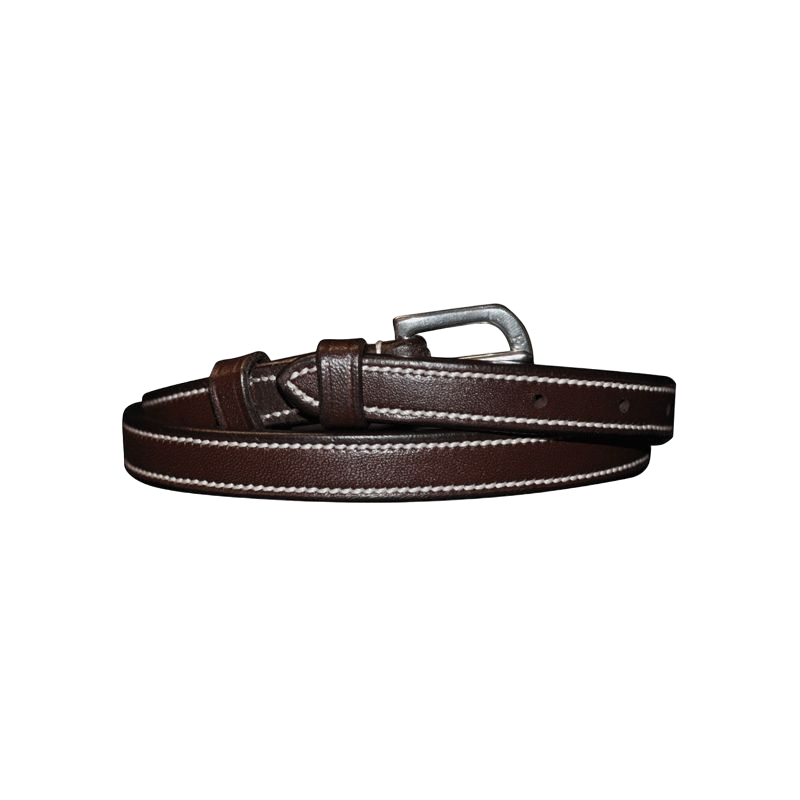 Flags &amp; Cup - Brown noseband strap