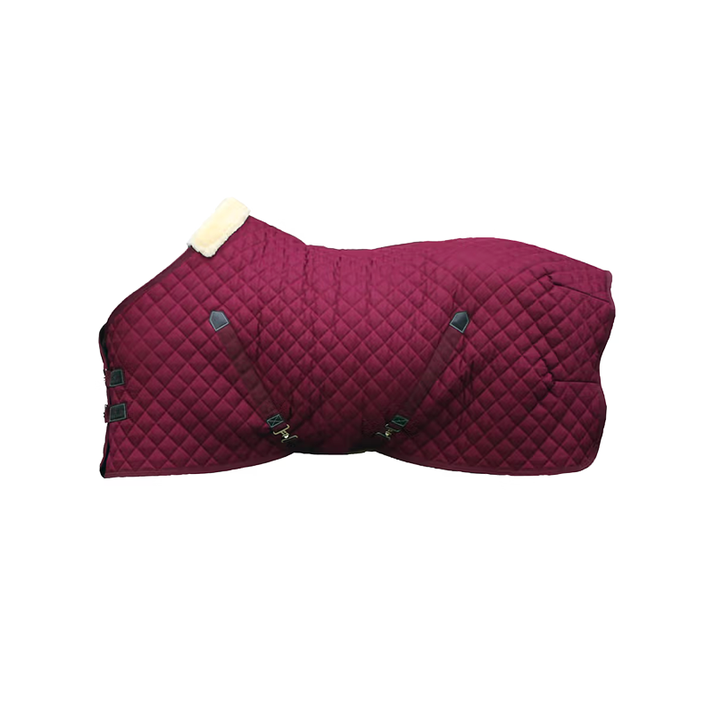 Kentucky Horsewear - Derka stajenna bordowa 400g | - Ohlala