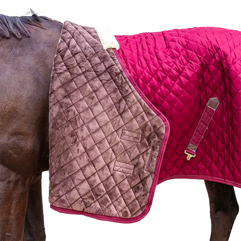 Kentucky Horsewear - Derka stajenna bordowa 400g | - Ohlala