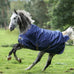 Bucas - Manta de exterior Irish Turnout 150 marino/ gold 150g | - Ohlala