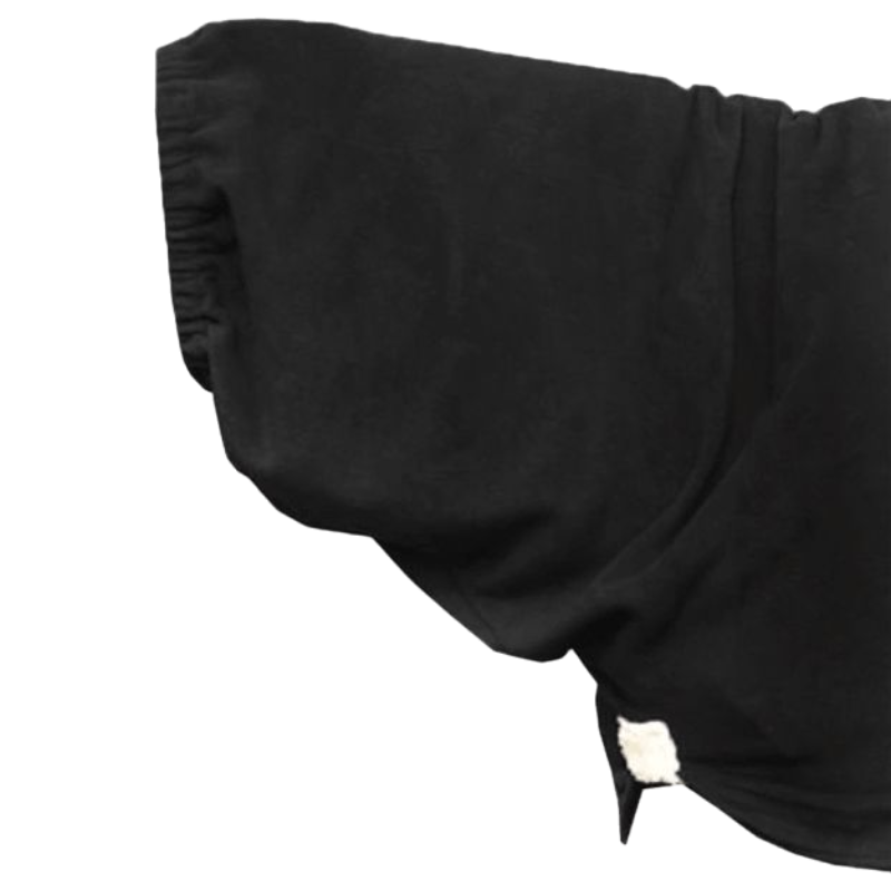 Equithème - Black fleece neck cover 