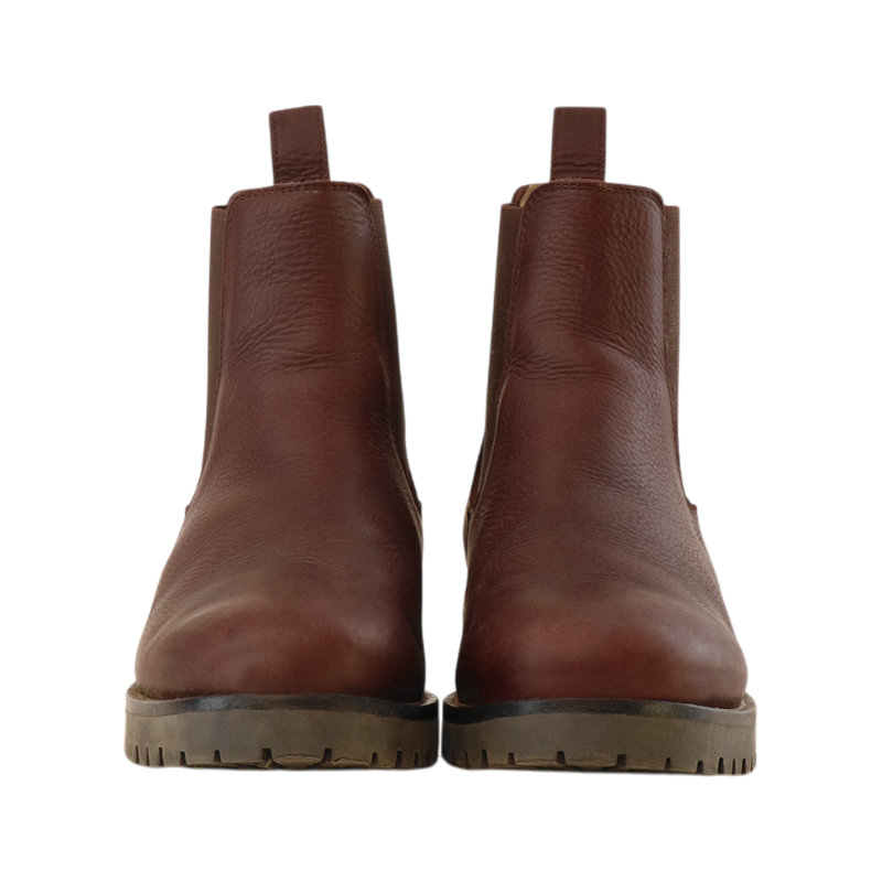 Dyon - Brown leather Chelsea riding boots 