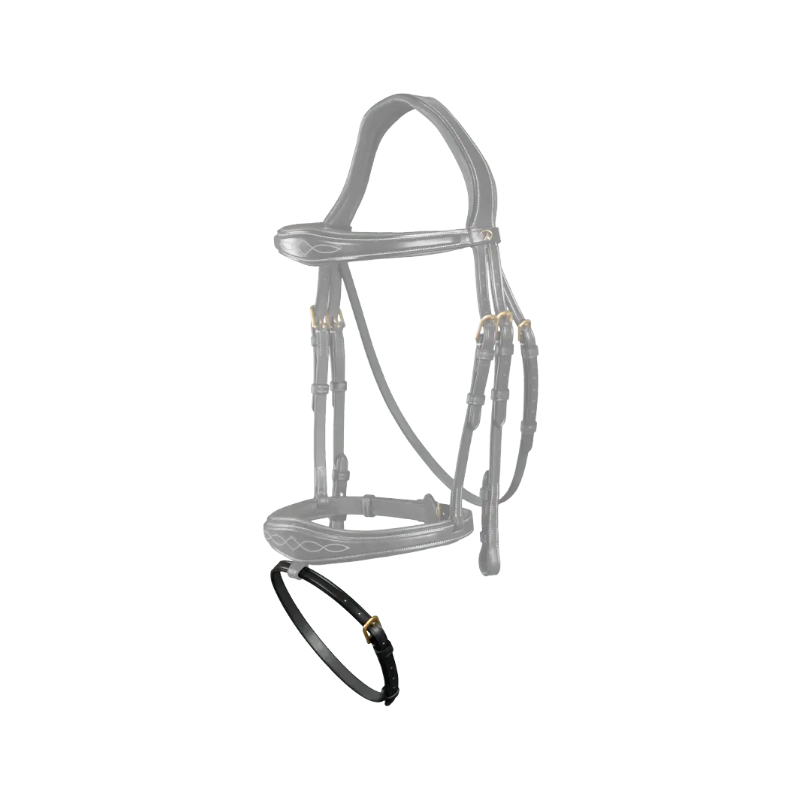 Dyon - Noseband 1/2 D Collection noir