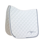 Dyon - Diamond dressuurzadeldek wit | - Ohlala