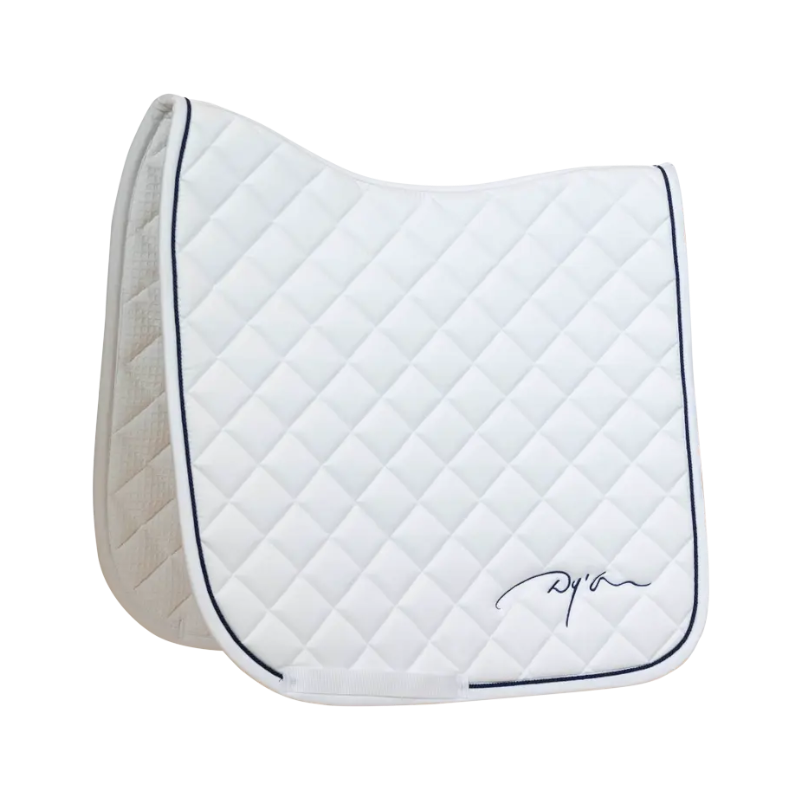 Dyon - Tapis de dressage Diamond blanc | - Ohlala