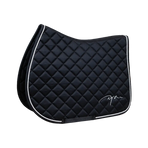 Dyon - Tapis de selle Diamond noir | - Ohlala