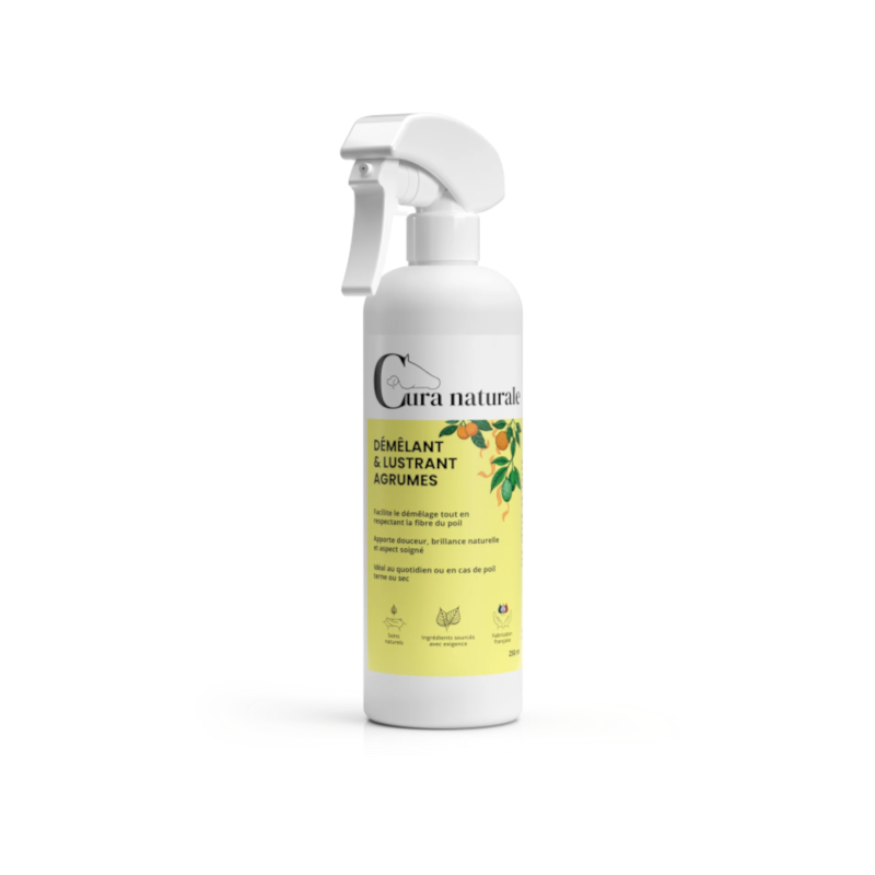 Cura Naturale - Districante e lucidante agli agrumi per cavalli