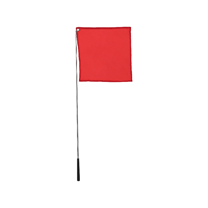 Hippotonic - Drapeau de désensibilisation Téléscopique rouge | - Ohlala