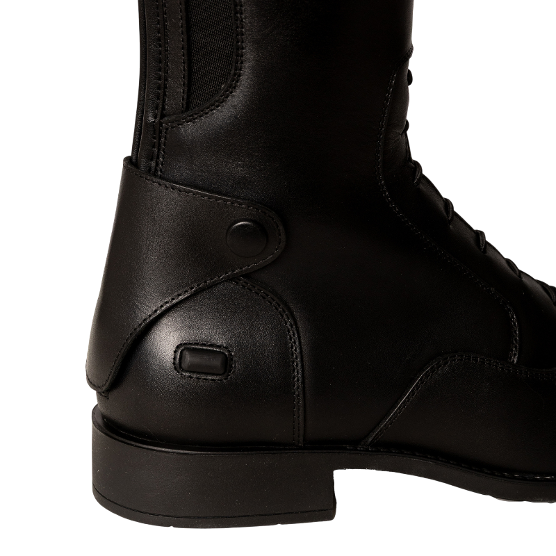 Dyon - Rijlaarzen met veters Slim zwart +1 | - Ohlala