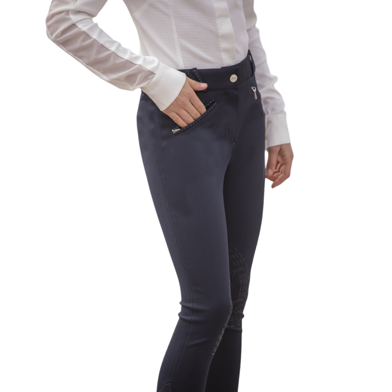 Eden by Pénélope - Pantalon d'équitation enfant New Romy marine
