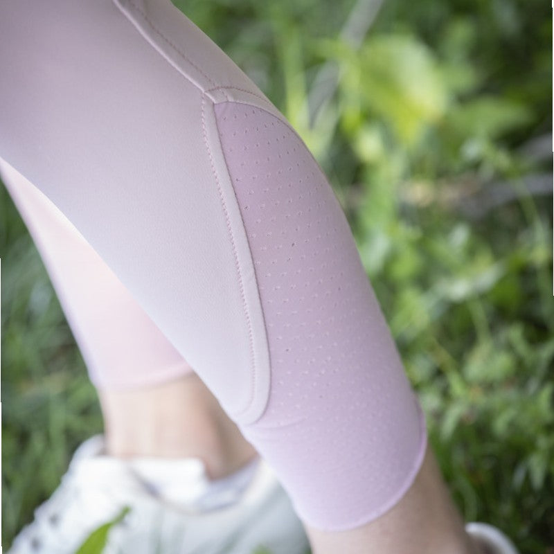 Eden by Pénélope - Pantalon d'équitation fille Élégance rose poudré