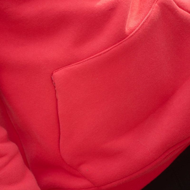 Eden by Pénélope - Dziecięca bluza z kapturem Louison fluorescencyjna czerwona