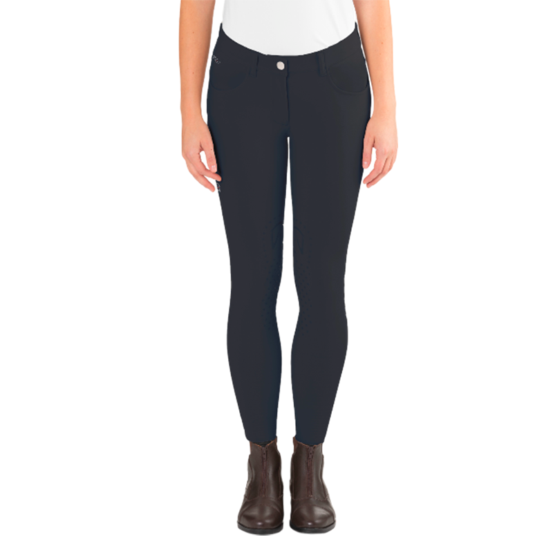 Ego7 - Pantalon d'équitation femme Jumping EJ noir | - Ohlala