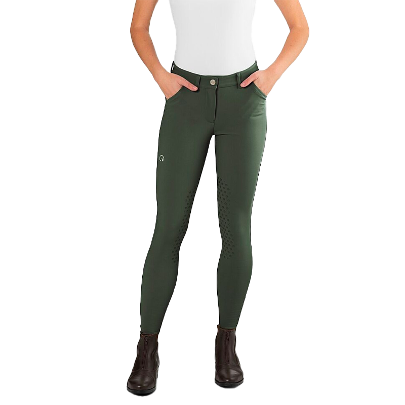 Ego7 - Pantalon d'équitation femme Jumping PT army green | - Ohlala