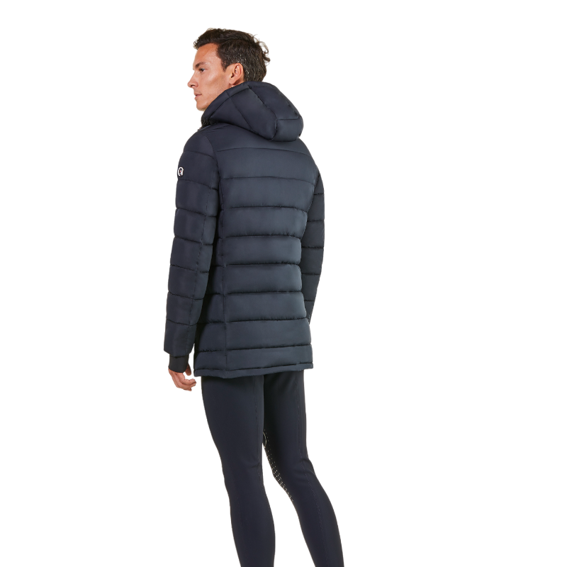 Ego7 - Parka matelassée manches longues homme Odino noir | - Ohlala