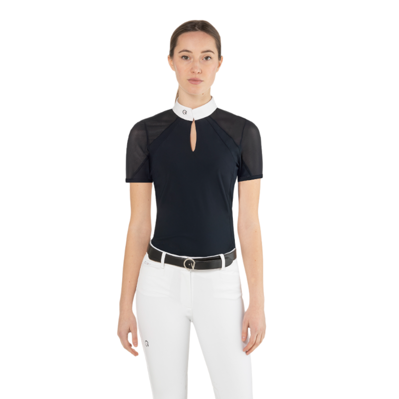 Ego7 - Polo de concours manches courtes femme Teresa marine | - Ohlala