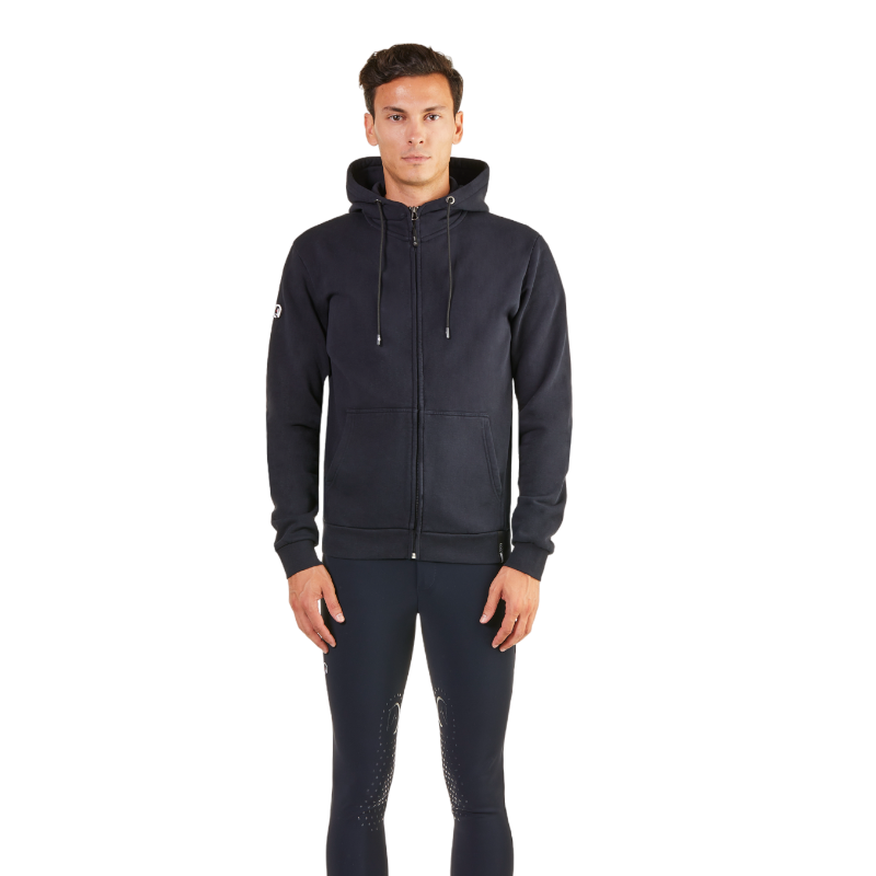 Ego7 - Veste manches longues homme Z0W Sweatshirt marine | - Ohlala