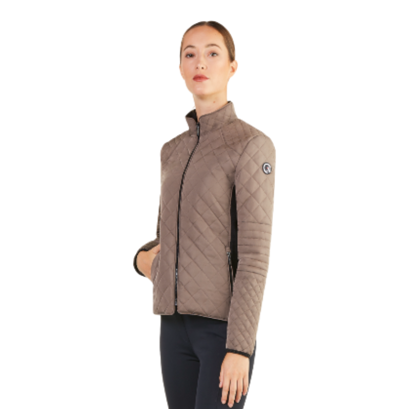 Ego7 - Veste manches longues matelassée femme Atena turtledove