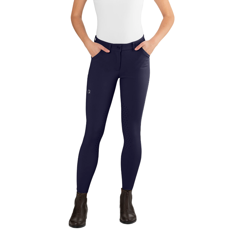 Ego7 - Pantalon d'équitation femme Jumping PT marine | - Ohlala