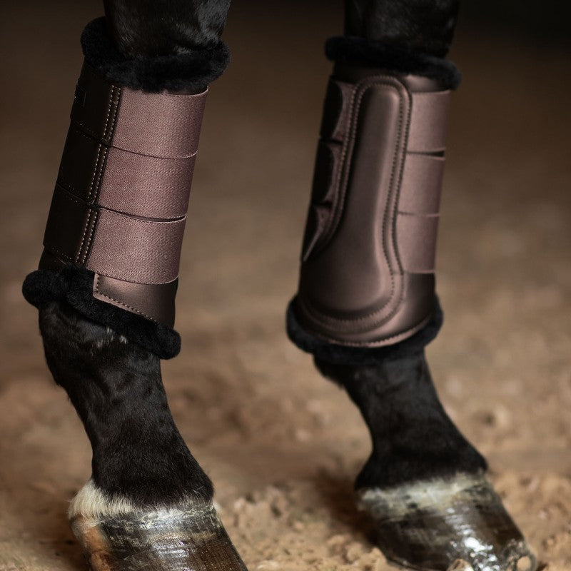 Equestrian Stockholm - Guêtres fermées Mocha marron