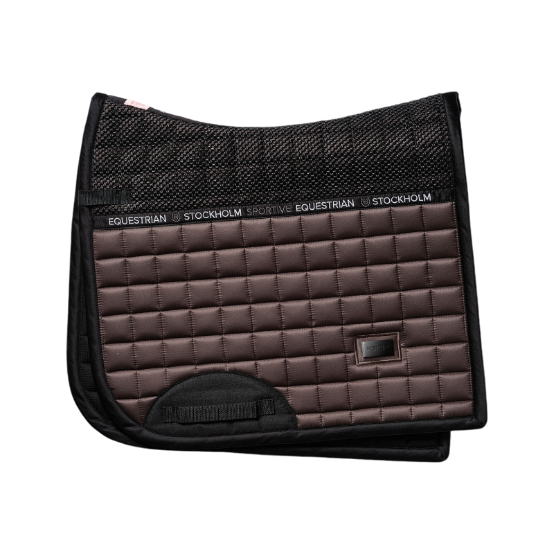 Equestrian Stockholm - Tapis de dressage Sportive Mocha marron