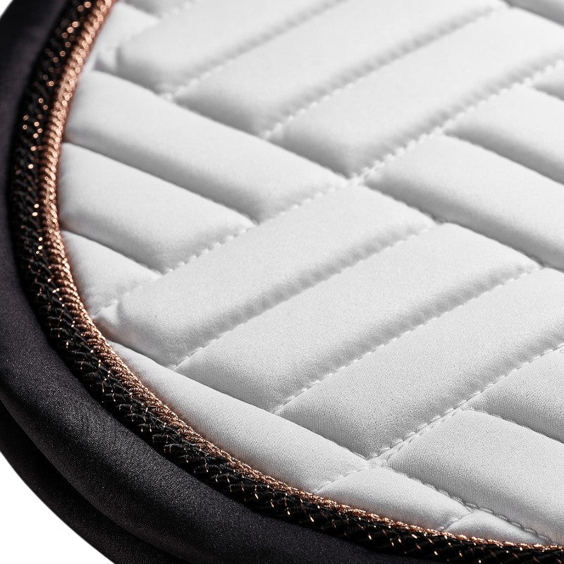 Equestrian Stockholm - saddle pad Modern Dark Ocean white/ navy 