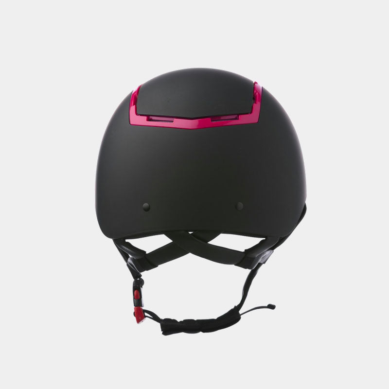 Equithème - Casque d'équitation Insert coloré rouge | - Ohlala