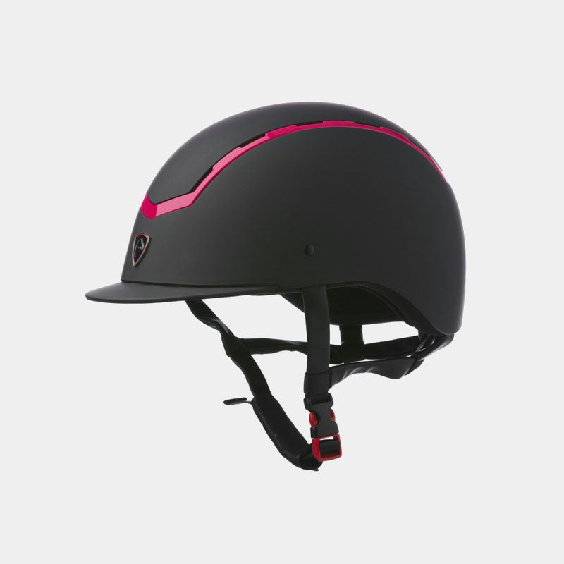 Equithème - Casque d'équitation Insert coloré rouge | - Ohlala