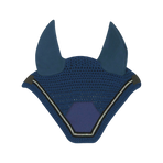 Equithème - Bonnet chasse mouche Domino bleu roi | - Ohlala