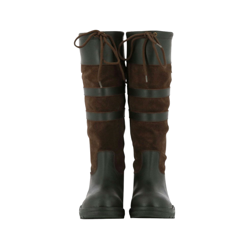 Equithème - Bottes Country brun | - Ohlala