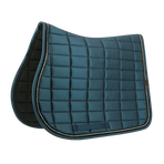 Equithème - Tapis de selle Domino bleu | - Ohlala