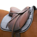 Equithème - Tapis de selle Satin gris | - Ohlala