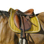 Equithème - Sattelpad Softy Senf | - Ohlala