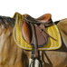 Equithème - Softy Mustard Saddle Pad | - Ohlala