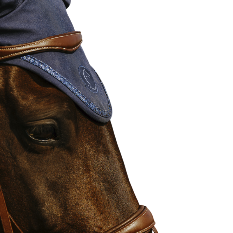 Equithème - Hat for horses Origin I love you navy 