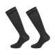 Equithème - Chaussettes d'équitation Classic anthracite (x1) | - Ohlala