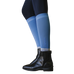 Equithème - Chaussettes d'équitation Compet bleu vintage/ gris (x1) | - Ohlala