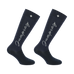 Equithème - Calcetines de equitación Jump marino/plateado (x1) | - Ohlala